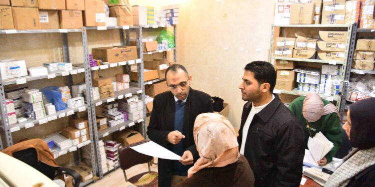 الصحة: فريق الحوكمة والمراجعة الداخلية يتفقد مستشفى الشيخ زويد المركزي