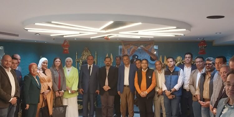 تفاصيل لقاء عبد المحسن سلامة المرشح لمنصب نقيب الصحفيين بصحفيي شعبة الاتصالات