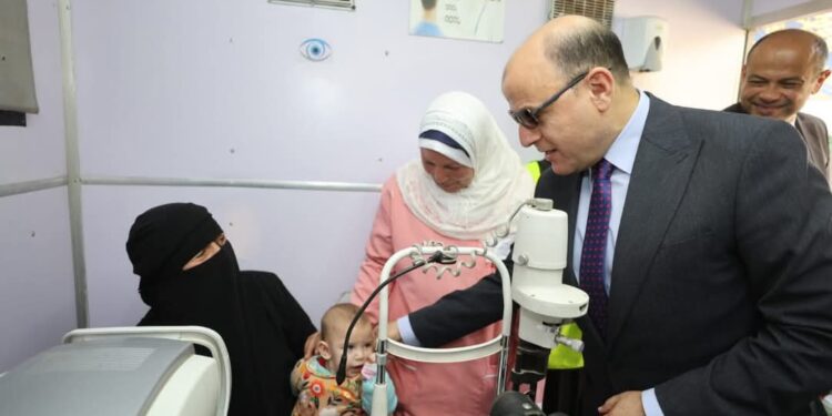 ضمن مبادرة بداية جديدة .. راعي مصر تطلق قافلة طبية شاملة بالتعاون مع مؤسسة البورصة في كفر الشيخ بحضور المحافظ