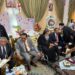 وفد “الجبهة الوطنية” بالفيوم يزور الأنبا إبرام للتهنئة بعيد القيامة المجيد
