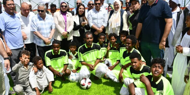 “المدن” تنفذ 6 ملاعب نموذجية في حلايب وشلاتين.. وافتتاحات كبرى في المحافظات الحدودية