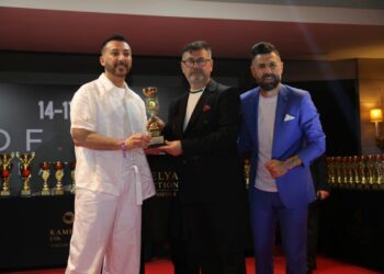 تكريم خبير تجميل المشاهير فاخر الطرابلسي بتركيا لهذا السبب