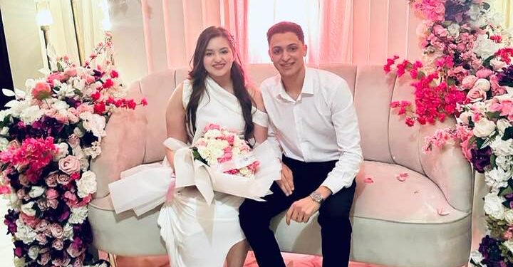 مبروك الخطوبة السعيدة.. تهنئة لسيدة الأعمال هبة نبيل فسيخ لخطوبة نجلتها ريماس قريطم على الدكتور عمر قريطم