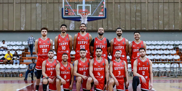 منتخب مصر في المجموعة الرابعة بكأس أمم أفريقيا لكرة السلة 2025
