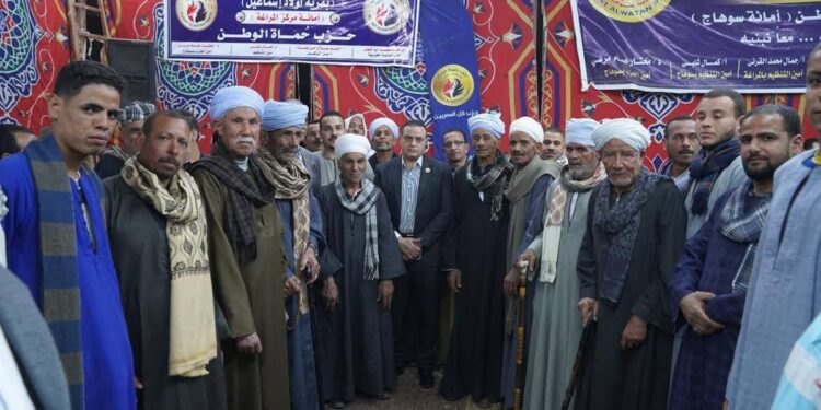 حزب حماة الوطن بسوهاج يفتتح ٩ وحدات حزبية جديدة بقرى ومراكز المحافظة