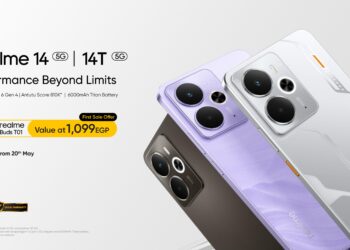 ريلمي تكشف عن هاتفي realme 14 5G وrealme 14T بأفضل أداء ومعالج في فئتهما