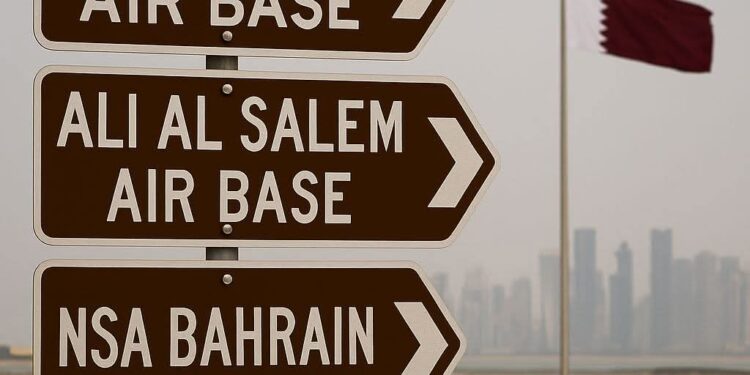 بشائر الفتح.. إيران تهاجم القاعدة الأمريكية في قطر بـ 6 صواريخ