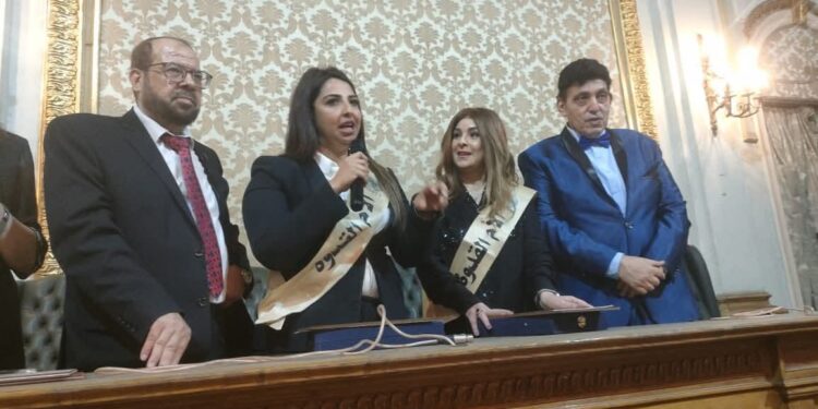 أم قدوة.. الأمم المتحدة للثقافة والفنون تكرم النائبة نشوى الشريف