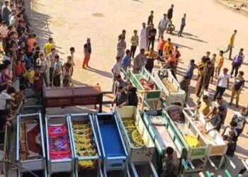 الجبهة الوطنية يقدّم العزاء و100 ألف جنيه لأسرة كل متوفى و50 ألفًا لكل مصاب في حادث المنوفية الأليم