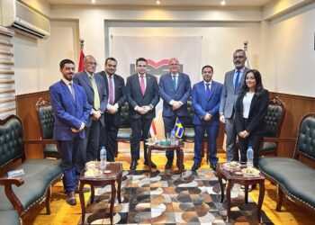 تفاصيل لقاء حزب العدل بـ السفير السويدي بالقاهرة