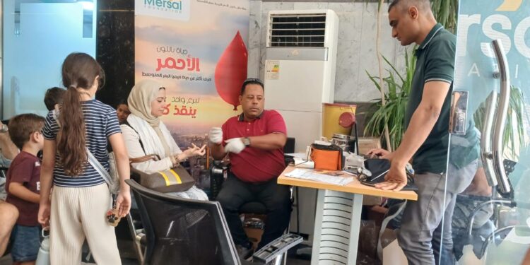 مرسال عضو التحالف الوطني تحتفي باليوم العالمي للتبرع بالدم بحملة توعوية وميدانية لتعزيز ثقافة التبرع والعطاء