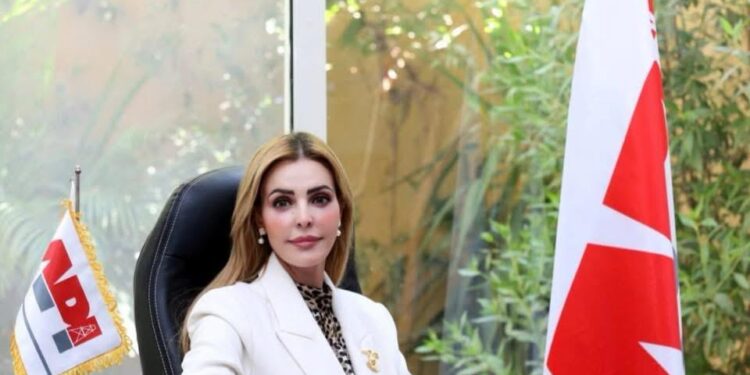 المهندسة مروة بوريص نائبا لرئيس الاتحاد العربى للتنمية الاجتماعية لقطاع الأعمال والاستثمار
