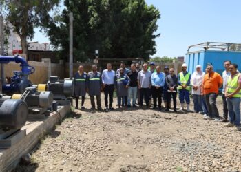 رئيس مياه الغربية يتفقد محطة قرية أبو علي بعد إدراجها ضمن خطة التطوير