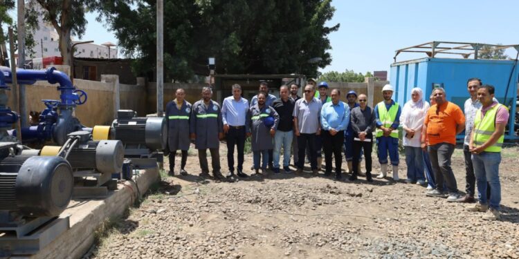 رئيس مياه الغربية يتفقد محطة قرية أبو علي بعد إدراجها ضمن خطة التطوير