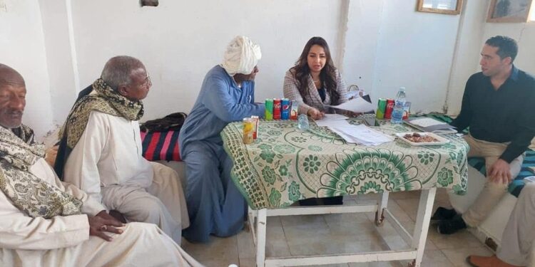 أوفت بعهدها.. النائبة نشوى الشريف تزف بُشرى سارة لأهالي قرية هيسا النوبية في أسوان 