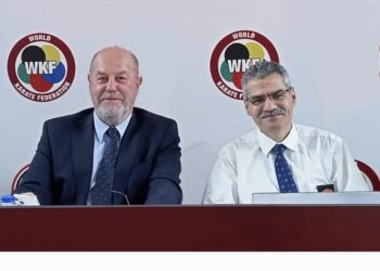 الحسينى نائب رئيس اللجنة الاستراتيجة للتشريع و التصنيف الدولى للكاراتيه