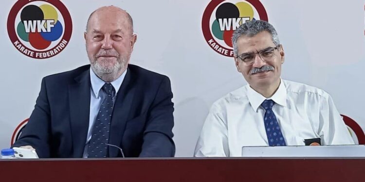 الحسينى نائب رئيس اللجنة الاستراتيجة للتشريع و التصنيف الدولى للكاراتيه