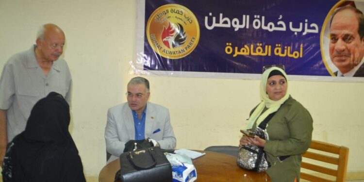 حماة الوطن ينظم قافلة طبية مجانية بمدينة 15 مايو جنوب القاهرة