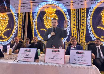 حزب العدل يدشن حملته الانتخابية لمجلس الشيوخ بمؤتمر حاشد في البحيرة