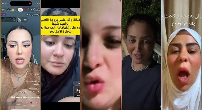 مروة الشهيرة بـ “بنت الرئيس حسني مبارك” تتهم” وفاء عامر وأم مكة ومشاهير تيك توك بالاتجار في الأعضاء وغسيل الأموال.. ما القصة؟