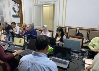 غرفة عمليات تنسيقية شباب الأحزاب والسياسيين تتابع انتخابات مجلس الشيوخ 