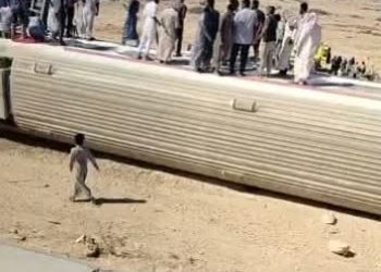 عاجل.. انقلاب عربة قطار غرب الضبعة في مطروح وخروج القطار عن مساره.. ومصادر طبية: وقوع ضحايا