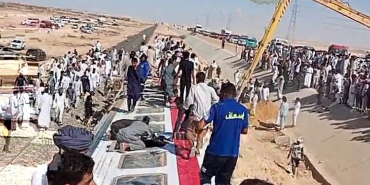 29 مصابا.. الحصيلة الأولية لحادث انقلاب عربة قطار ركاب غرب الضبعة في مطروح