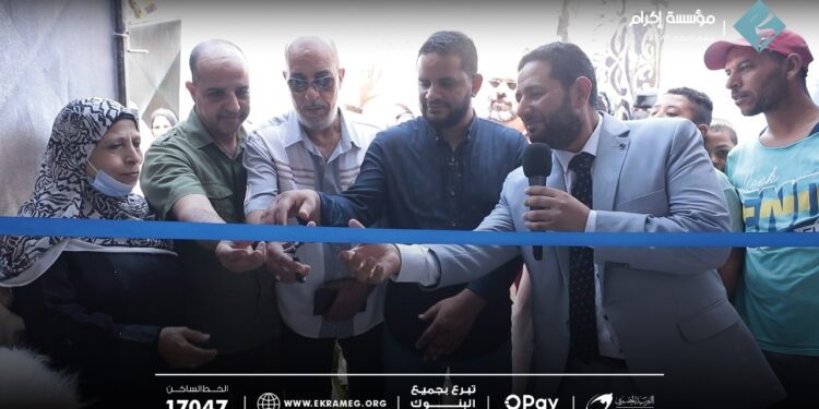 مؤسسة إكرام تفتتح محطة مياه جديدة تخدم 50 ألف مواطن بالبحيرة