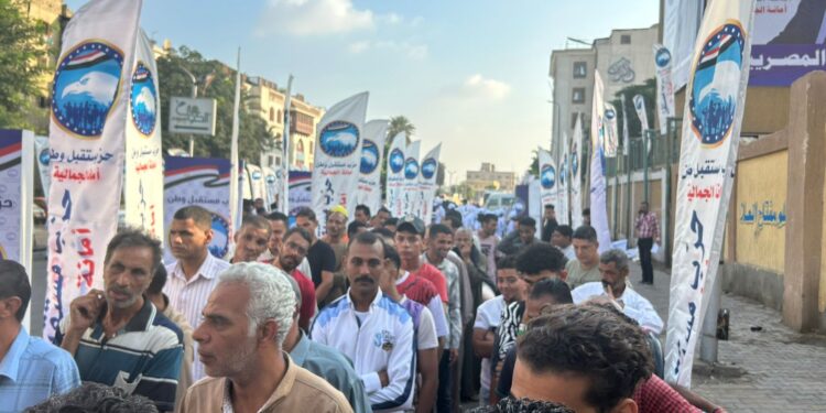 إقبال كثيف من المواطنين على لجان انتخابات مجلس الشيوخ بمنطقة الجمالية