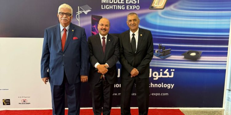 ميشيل الجمل يشارك في المعرض الدولي لتكنولوجيا الإضاءة والليد