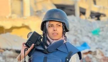 الصحفية مريم أبو دقة
