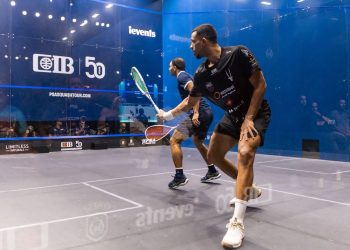 سيطرة مصرية خالصة في ربع نهائي بطولة CIB المفتوحة للإسكواش 2025 أمام أهرامات الجيزة