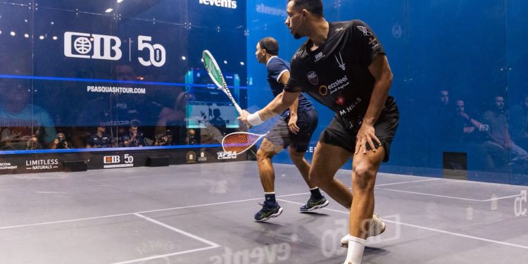 سيطرة مصرية خالصة في ربع نهائي بطولة CIB المفتوحة للإسكواش 2025 أمام أهرامات الجيزة