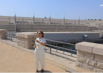 لميس الحديدي من أمام السد العالي: أهم منشأ مائي مصري وربما الأهم في القرن العشرين الذي حمى المصريين