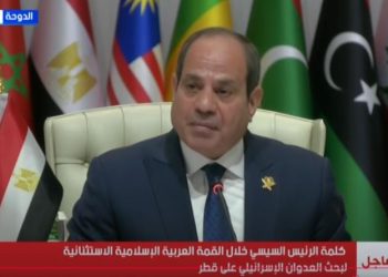 الرئيس السيسي: العدوان الإسرائيلي على قطر يهدد استقرار المنطقة
