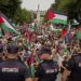 مظاهرة مؤيدة لفلسطين في إسبانيا تؤدي إلى تغيير مسار سباق دراجات