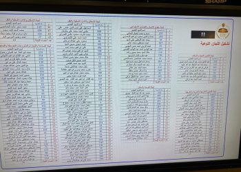 تشكيل اللجان النوعية لـ مجلس الشيوخ لدور الانعقاد الأول من الفصل التشريعي الثاني