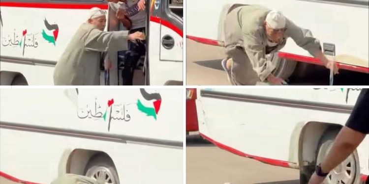 الداخلية تكشف ملابسات واقعة منع مسن من ركوب أتوبيس وسقوطه أرضاً بالدقهلية