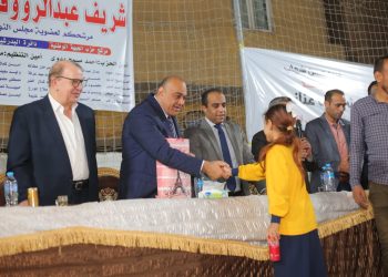 مؤتمر جماهيري لـ”الجبهة الوطنية ” بأبورجوان لدعم شريف عناني بانتخابات مجلس النواب 