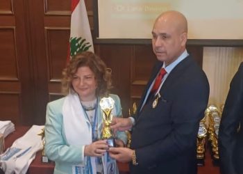 لارا دياب Grand Master Medical Esthetician تتألق في مؤتمر “بوابة الشعوب”
