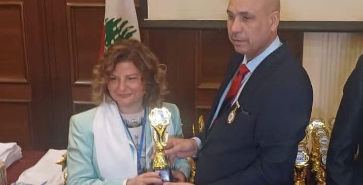 لارا دياب Grand Master Medical Esthetician تتألق في مؤتمر “بوابة الشعوب”