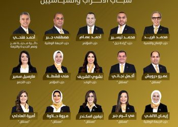 ننشر أسماء مرشحي تنسيقية شباب الأحزاب والسياسيين في انتخابات مجلس النواب 2025