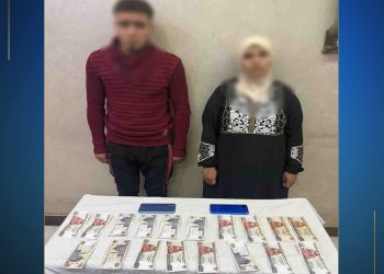 ضبط سيدة وشريكها أثناء توزيع أموال على الناخبين في قطور