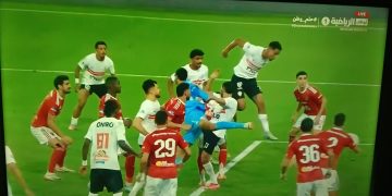 تقنية الفار تلغي هدف سيف الدين الجزيري بسبب لمسة يد