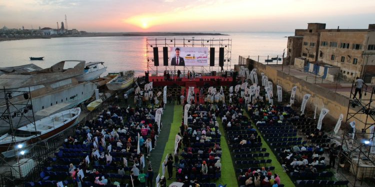 الجمرك تتحدى المطر.. ومؤتمر جماهيري حاشد مرشحي حزب الجبهة الوطنية