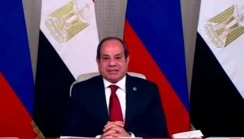السيسي وبوتين يشهدان وضع هيكل الاحتواء بمحطة الضبعة النووية.. تفاصيل