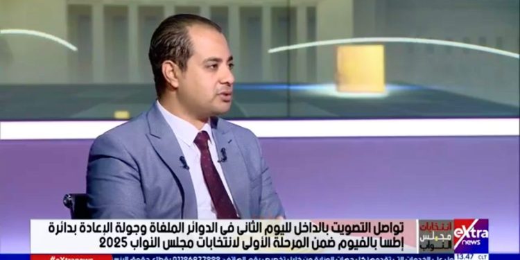 حازم العبيدي: مشهد انتخابات الـ 19 دائرة المعادة المنضبط هو حصاد وثمار اصرار السيسي علي اقرار دولة القانون 