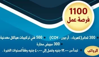 فرص عمل برواتب تبدأ من 13 ألفاً وتصل إلى 40 ألف جنيه في محطة الضبعة النووية