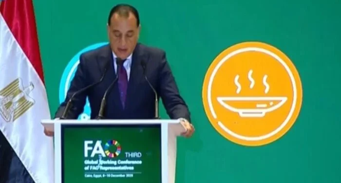 مدبولي: استضافة مصر لمؤتمر “الفاو” دليل على التزامها بدعم الأمن الغذائي العالمي