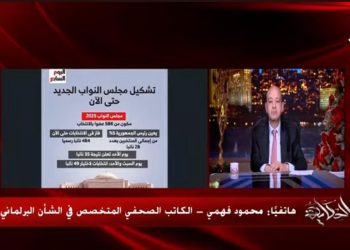 محمود فهمي لعمرو أديب: “مستقبل وطن” يتصدر مشهد 2025 والبرلمان الجديد يضم 15 حزباً